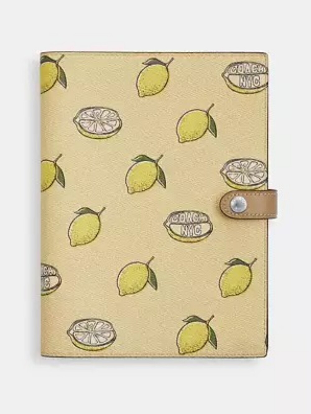 Coach Notebook Lemon